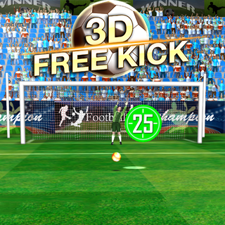 Real Freekick Futebol 3D em COQUINHOS